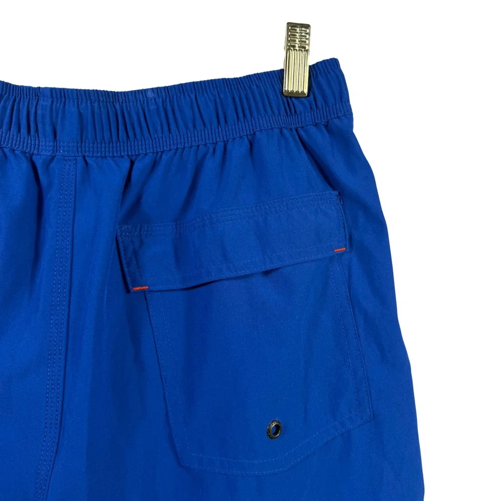 Saxx Oh Buoy 2N1 Swim Shorts Blue DropTemp Cooling Liner BallPark Pouch Mens M